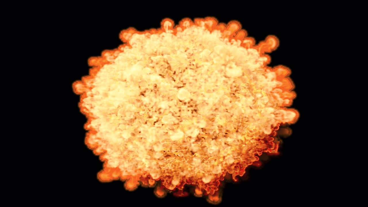 3D Rendering of a Virus Particle