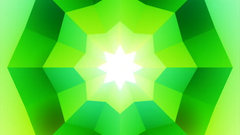 patrón geométrico verde abstracto