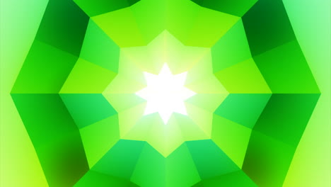 abstract green geometric pattern