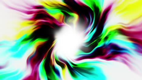 el agujero de curvatura de color material de bucle animación gráficos de movimiento