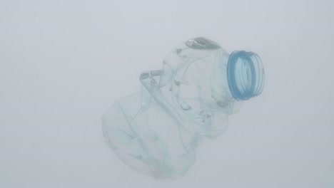 underwater pollution plastic bottle