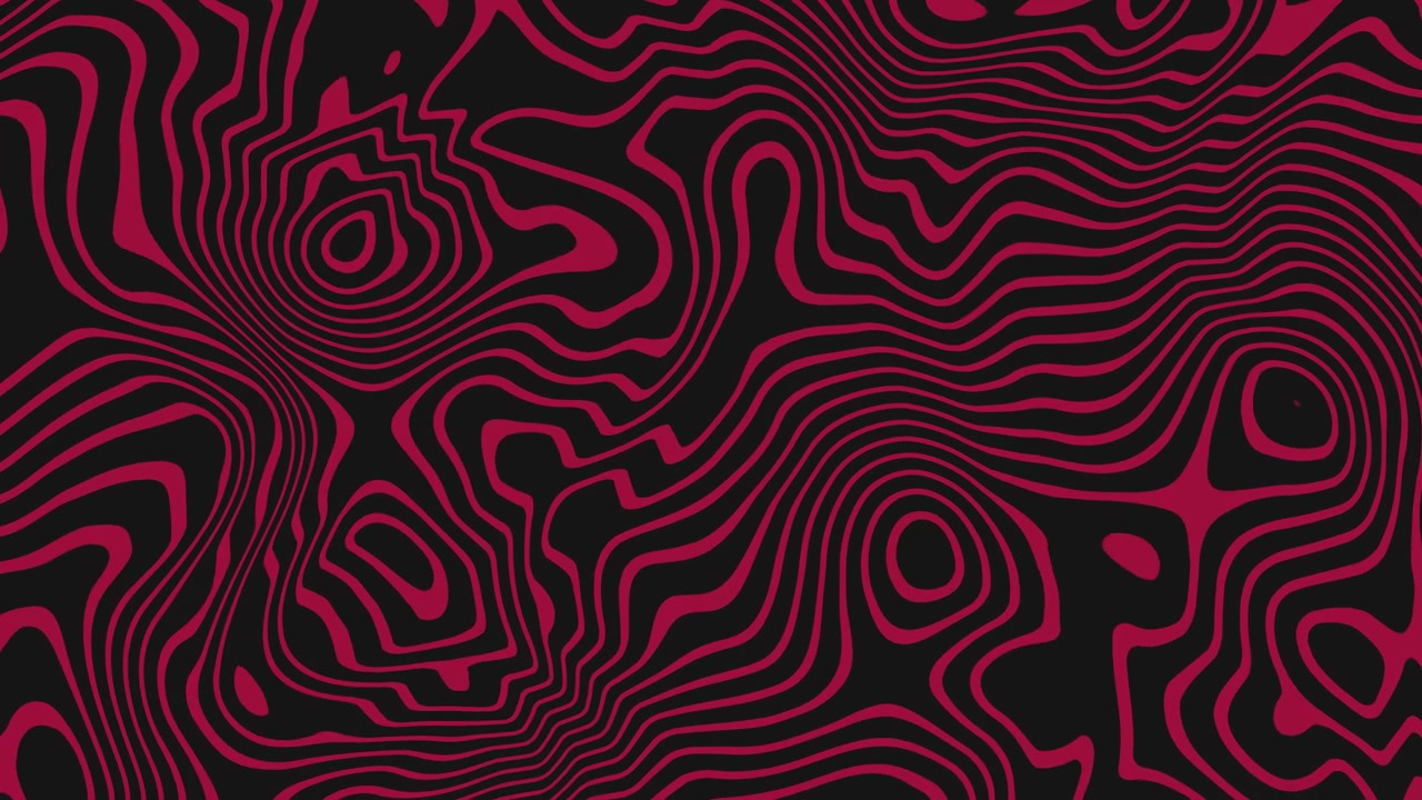 The background full of animated lines with wave motion, After effect