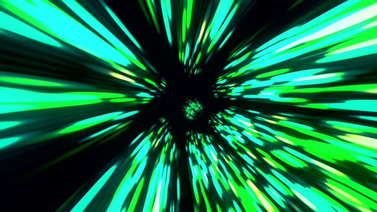 vortex hyperspace tunnel wormhole time and space, Seamless loop, warp science fiction Background 3D Animation 4K