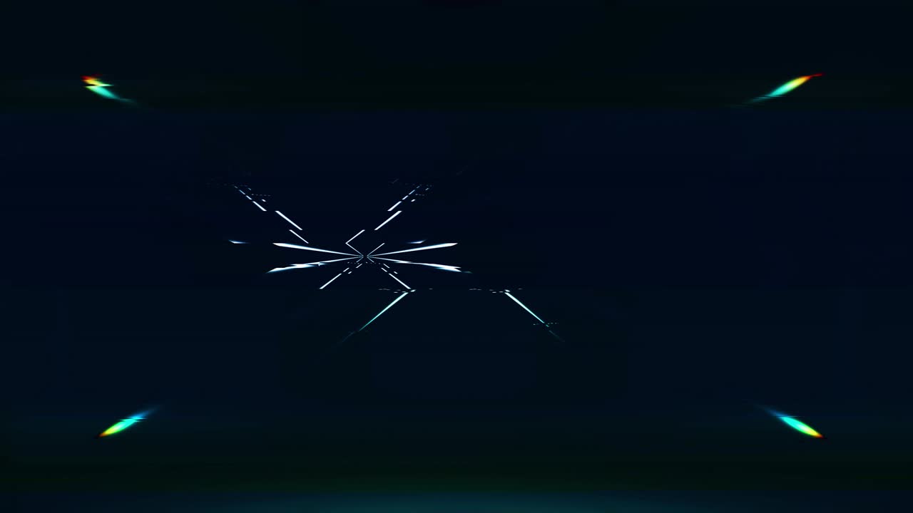 음악 장면을 위한 글리치 파티 배경, vj 루프