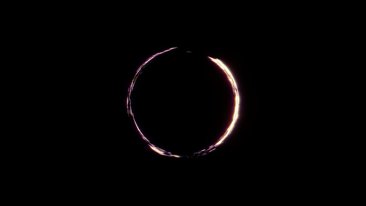 ecualizador radial o circular de brillo brillante