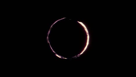 ecualizador radial o circular de brillo brillante