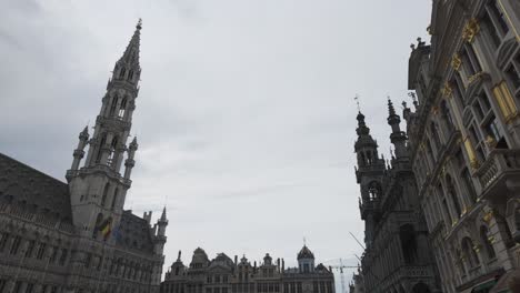 a historic square in brussels, grand place features gothic and baroque architecture