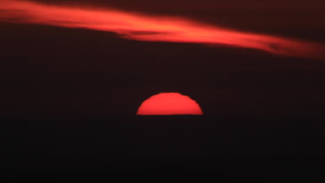 Sunset-time-lapse-into-ocean-sequence