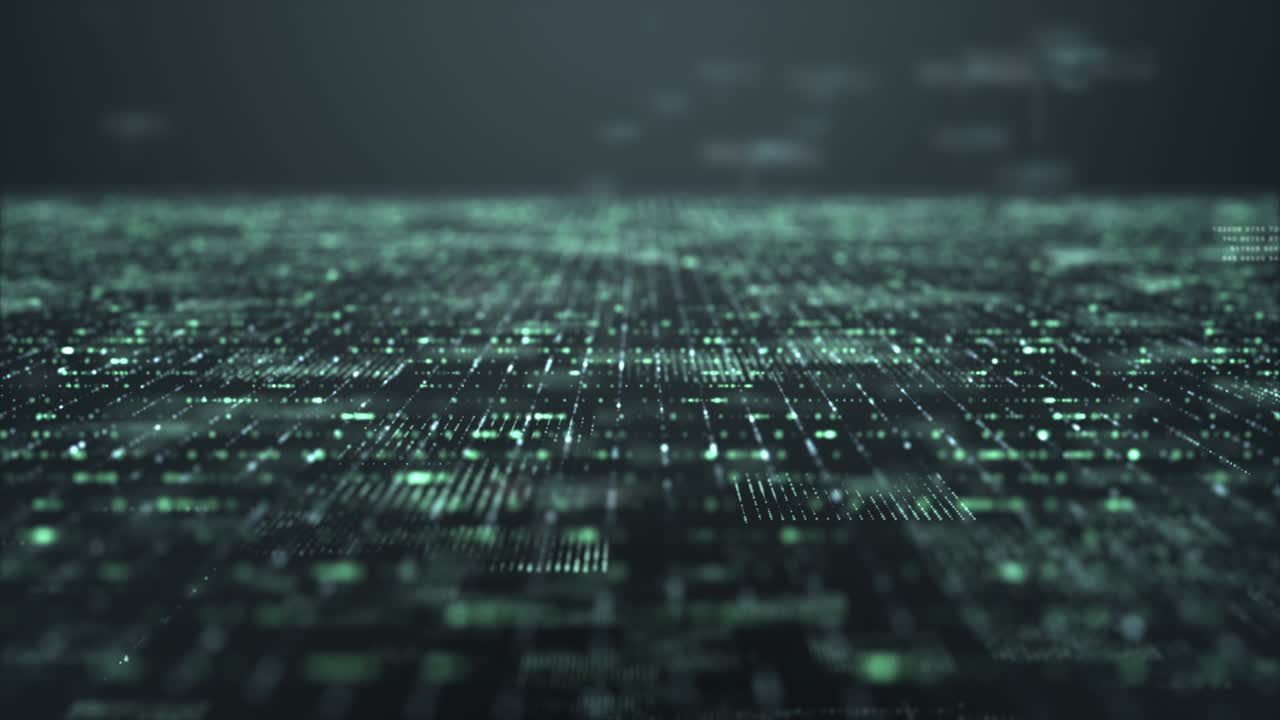 entorno cibernético de matriz futurista