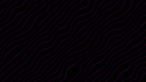 líneas de onda abstractas, líneas de partículas turbulencia, red de conexión de partículas, patrón de onda, curva de glitch de prisma de patrón, color rosa