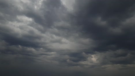 free of any visual artifacts such as birds and insects, just a clean time lapse of very thick late afternoon dark thunderstorm clouds