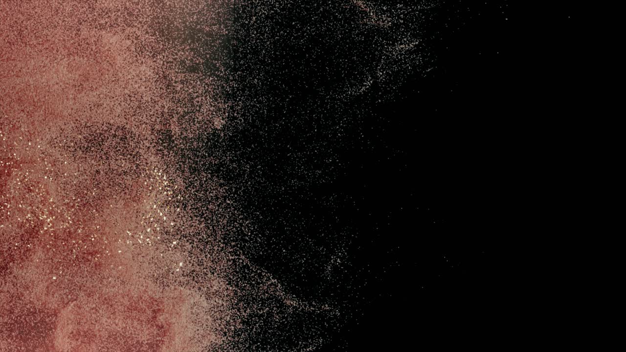 비트코인 동전은 은 먼지 구름에서 폭발합니다.