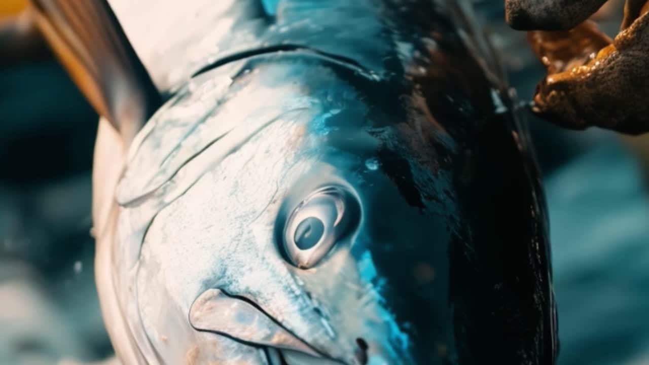 Close-up of a Tuna Fish