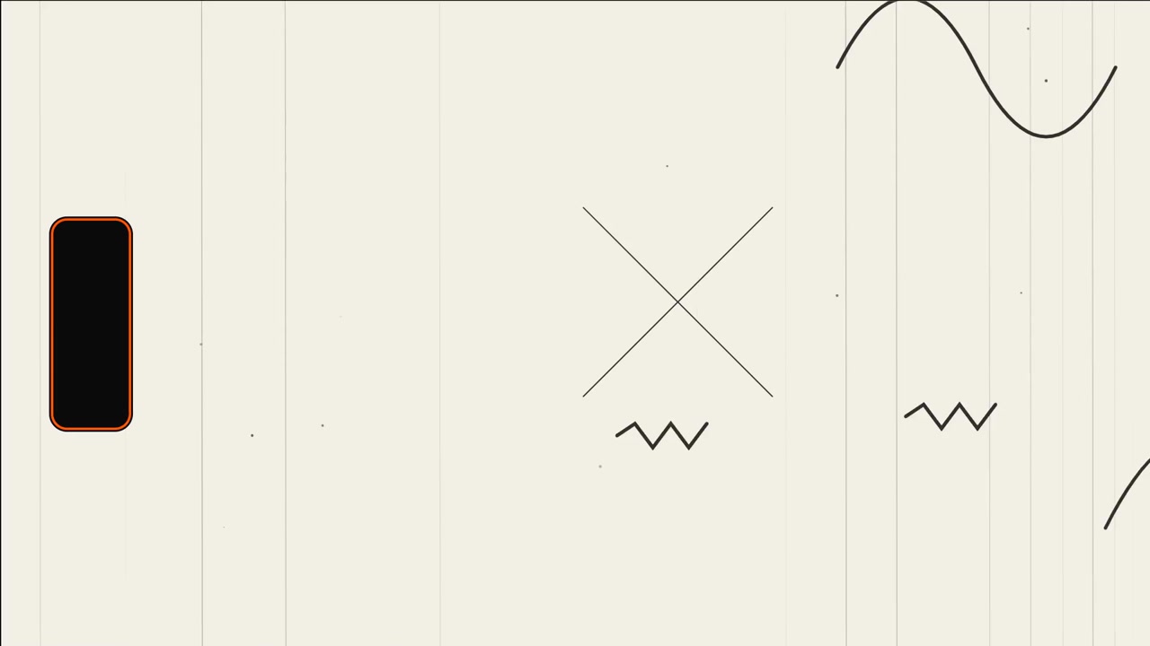 Abstract Motion Graphics with Geometric Shapes and Lines