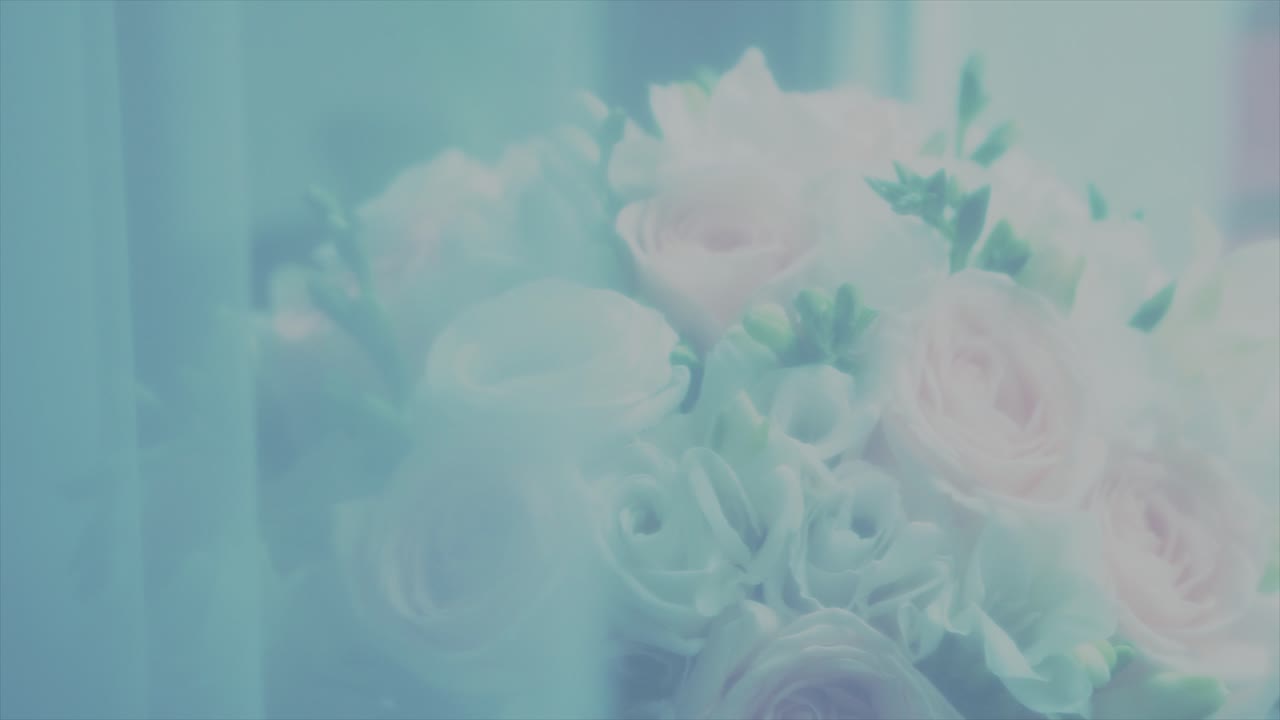 아름다운 웨딩 부켓