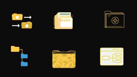 computer-Folder-Icons-Set-animation-transparent-background