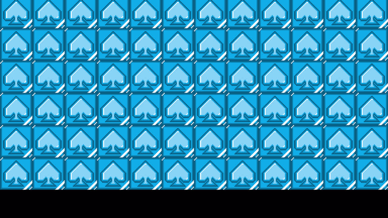 Pixel art tile spade Transitions. 1080p - 30 fps - Alpha Channel (2)