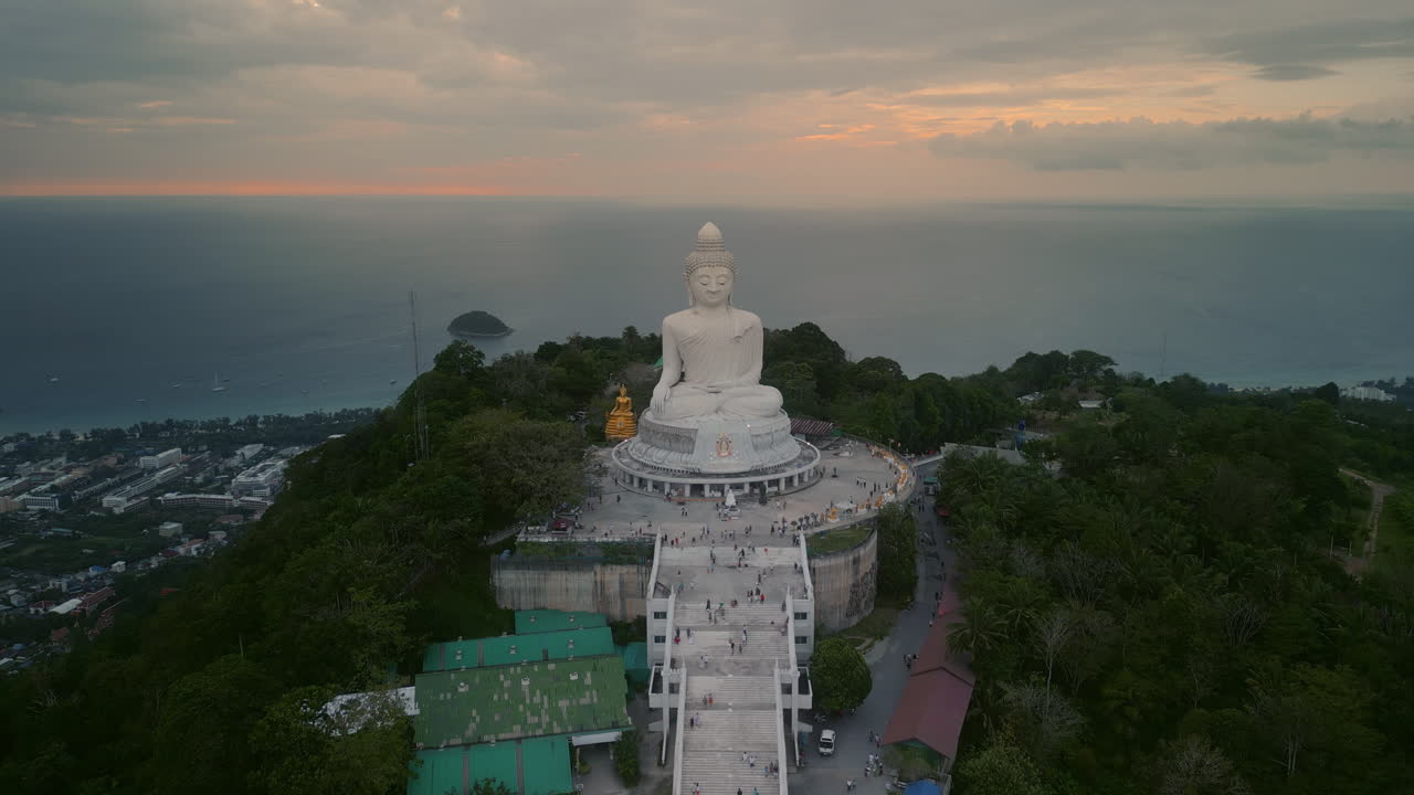 Big Buddha Statue on Koh Samui at Sunset