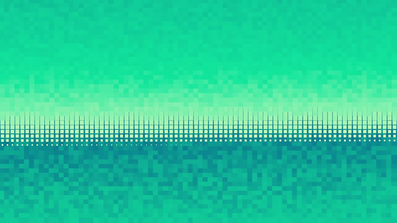 Abstract Pixelated Gradient Background