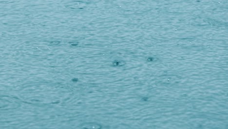 abstract background, rain drops on the water