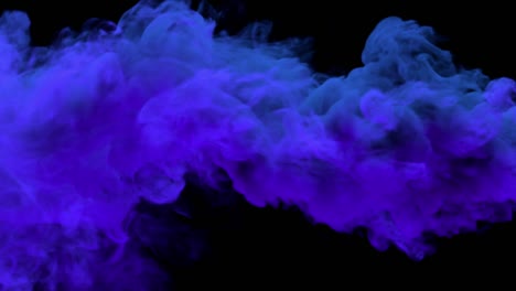 colored torch smoke.