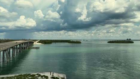 overcast skies near bonita springs, florida