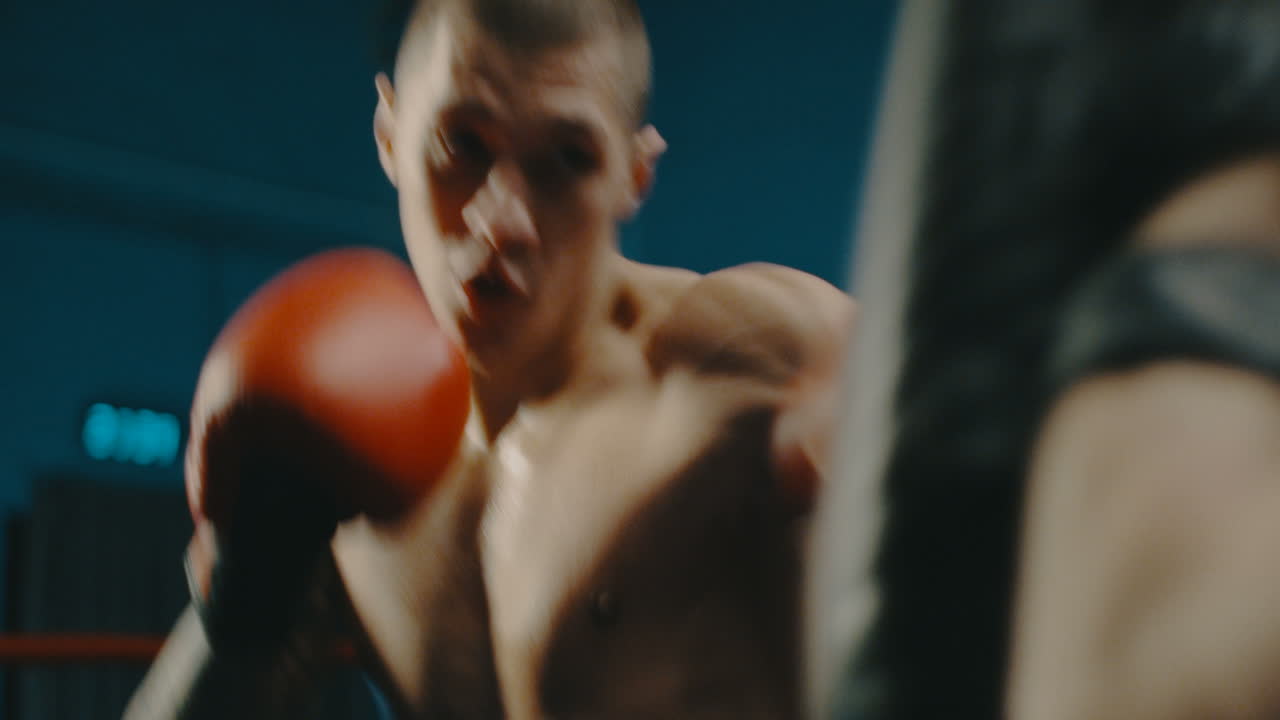 권투 훈련 세션