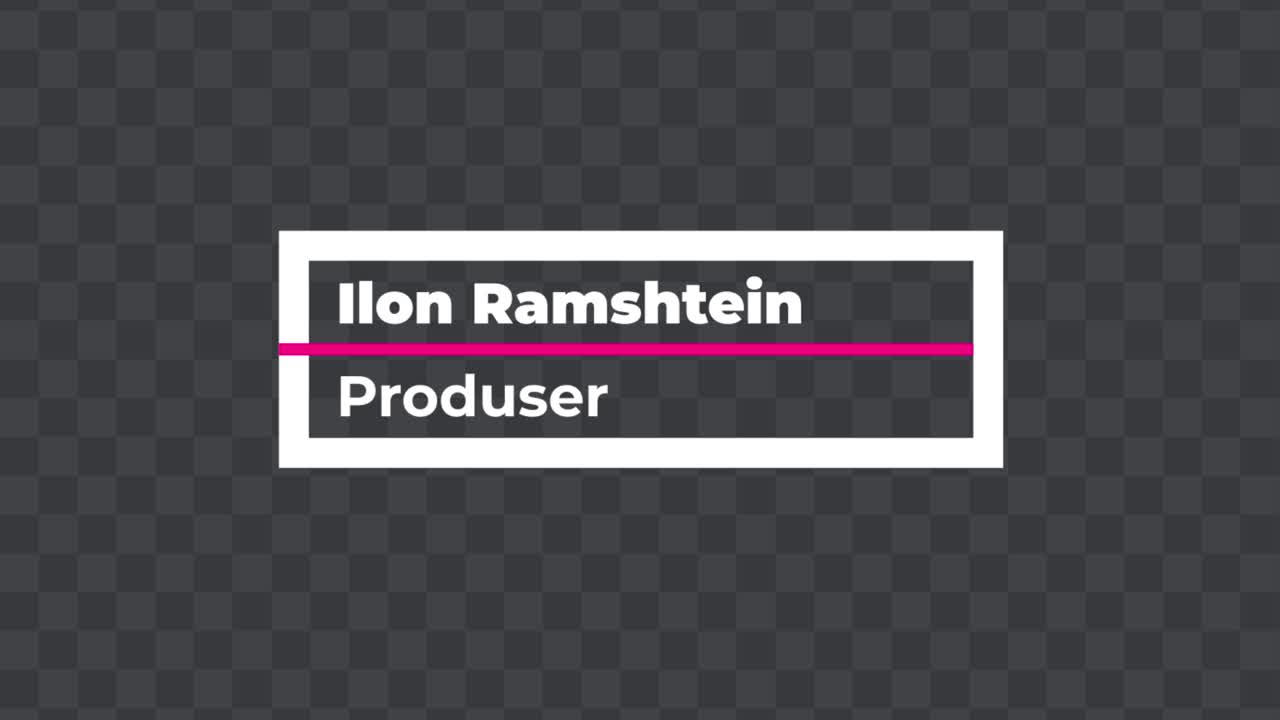 Stylish Lower Thirds 02 Adobe After Effects 2023 Resolution 3840×2160