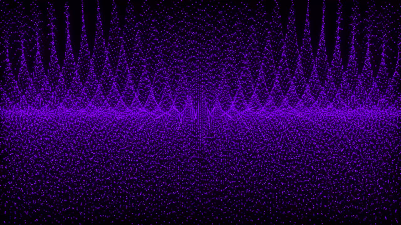 Purple color Dot Shape Pattern animation motion graphics