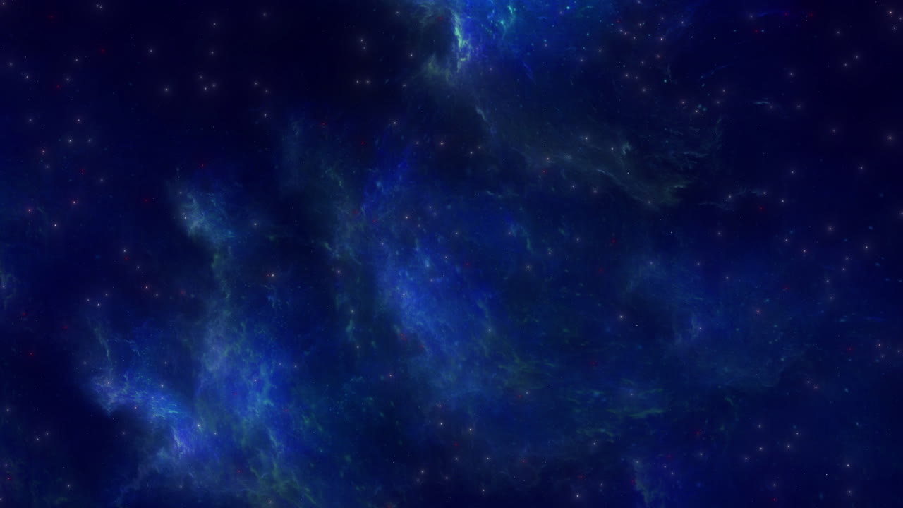 블루 네불라 cg 애니메이션