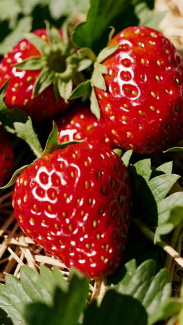 fresh strawberries