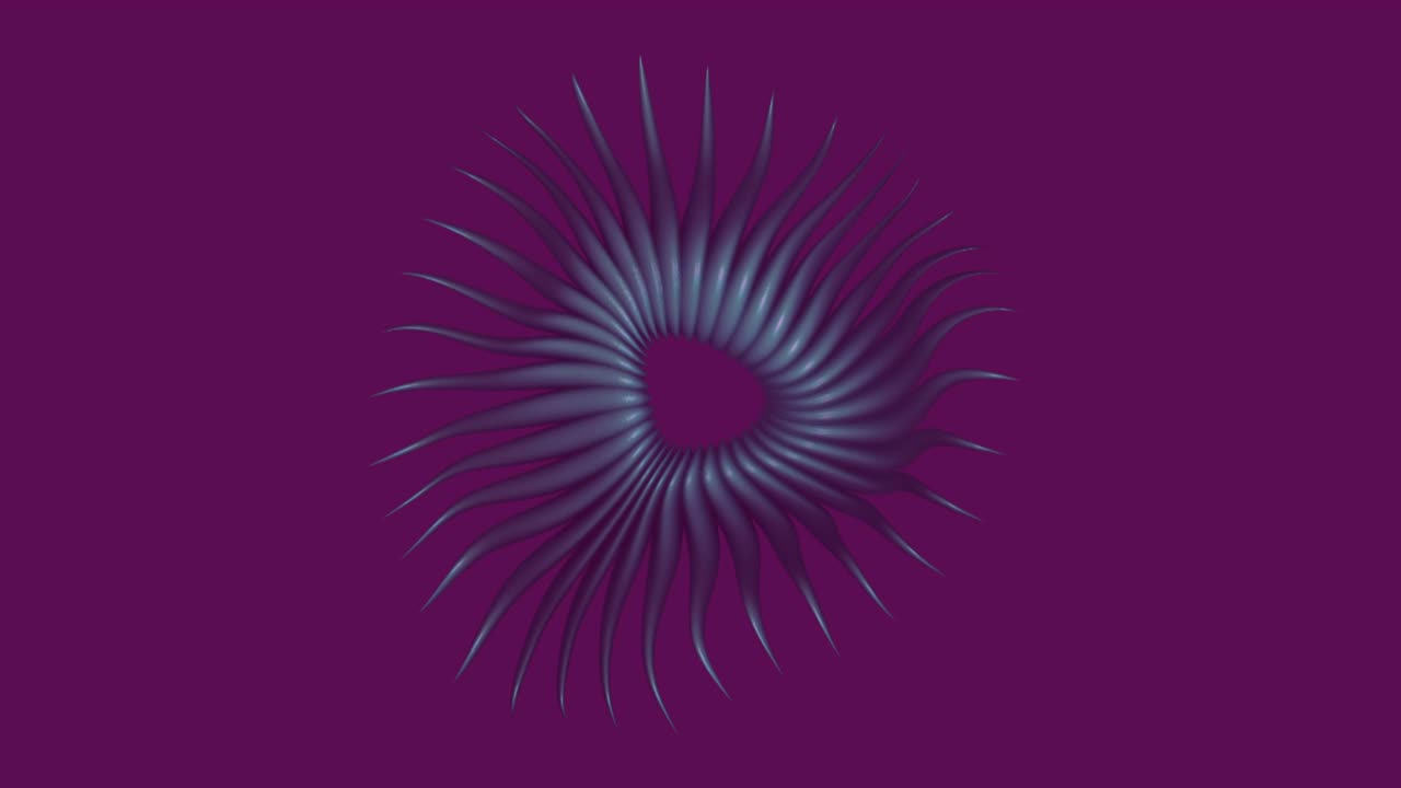 Abstract Background Pulsing Organic Flower Petal Bloom 23