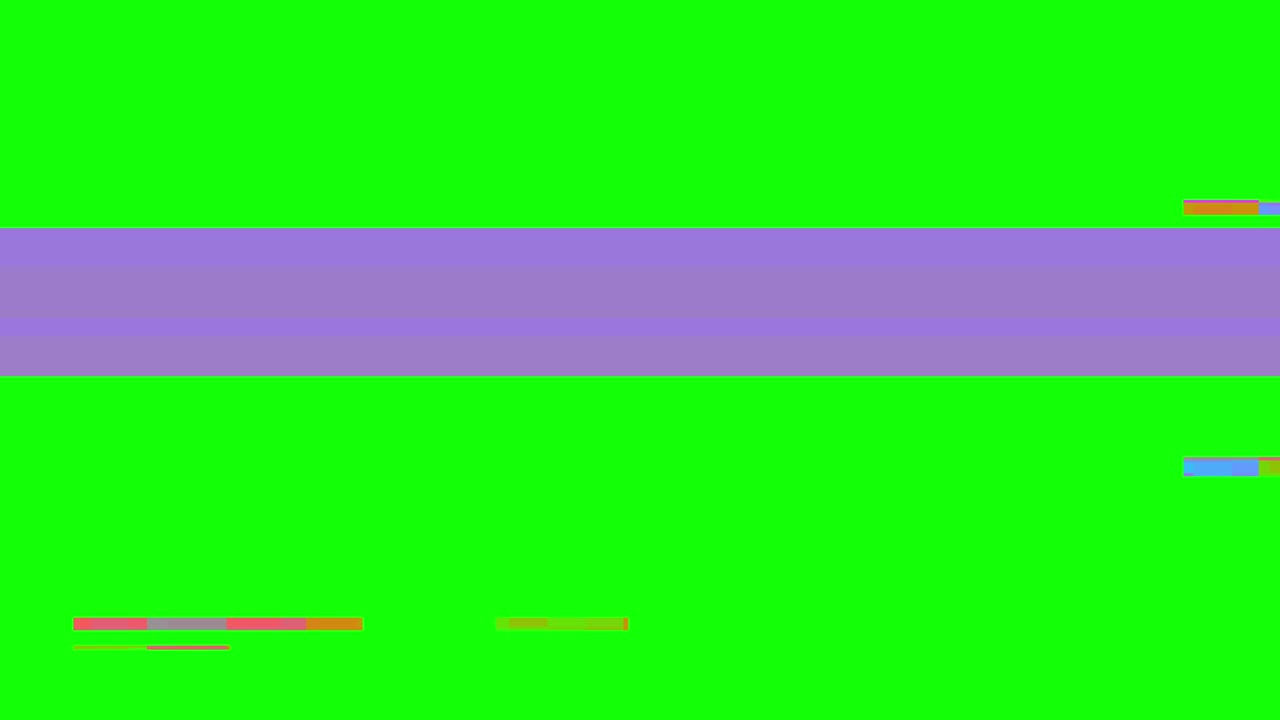 fallo de la señal. distorsión de video