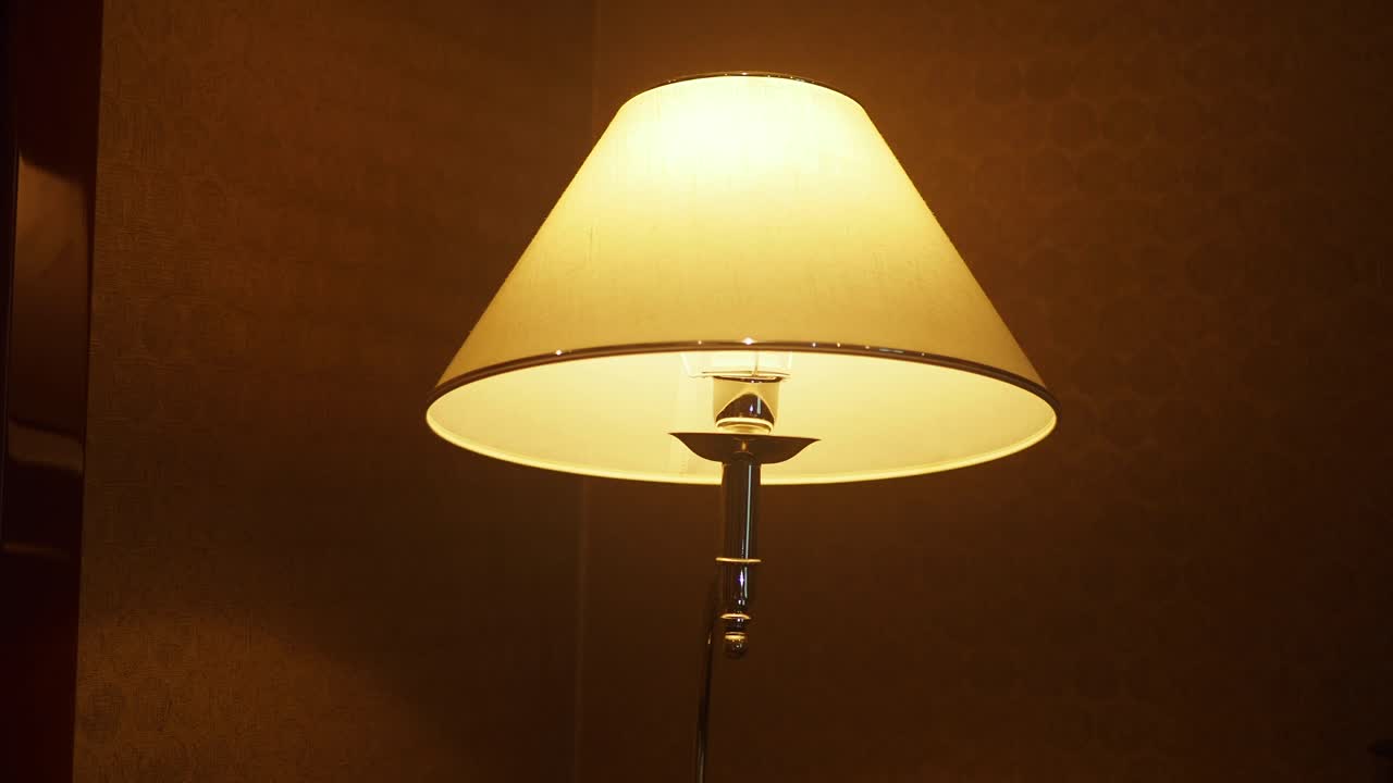 A close-up of a lamp