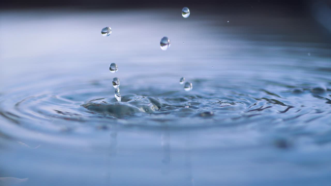 moving water with small, calming waves