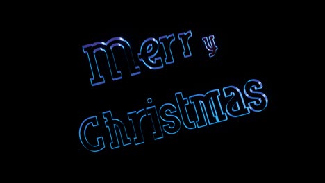 the appearance of the inscription with christmas