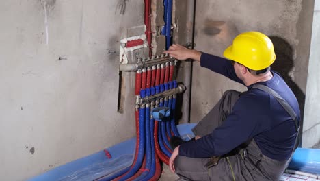 underfloor heating installation