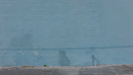 hermosa mujer artista pintando la pared con pintura rosa caminando por la calle de la ciudad confiada mujer rebelde disfrutando de la expresión artística con el arte de graffiti urbano