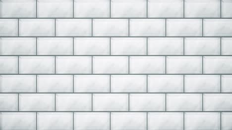 pared de azulejos rectangulares blancos