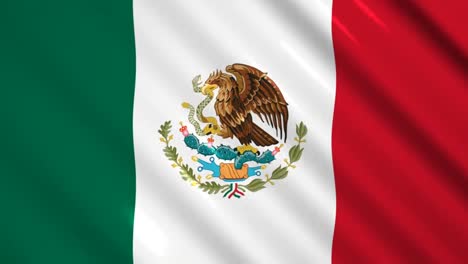 flag of mexico motion background