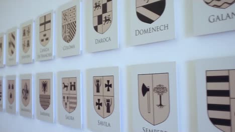 colección de escudos de armas históricos