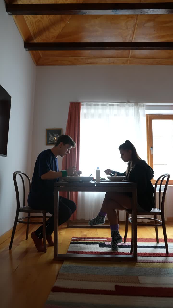 Couple Having a Meal
