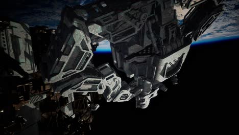 buitenaards ruimteschip armada nadert de aarde