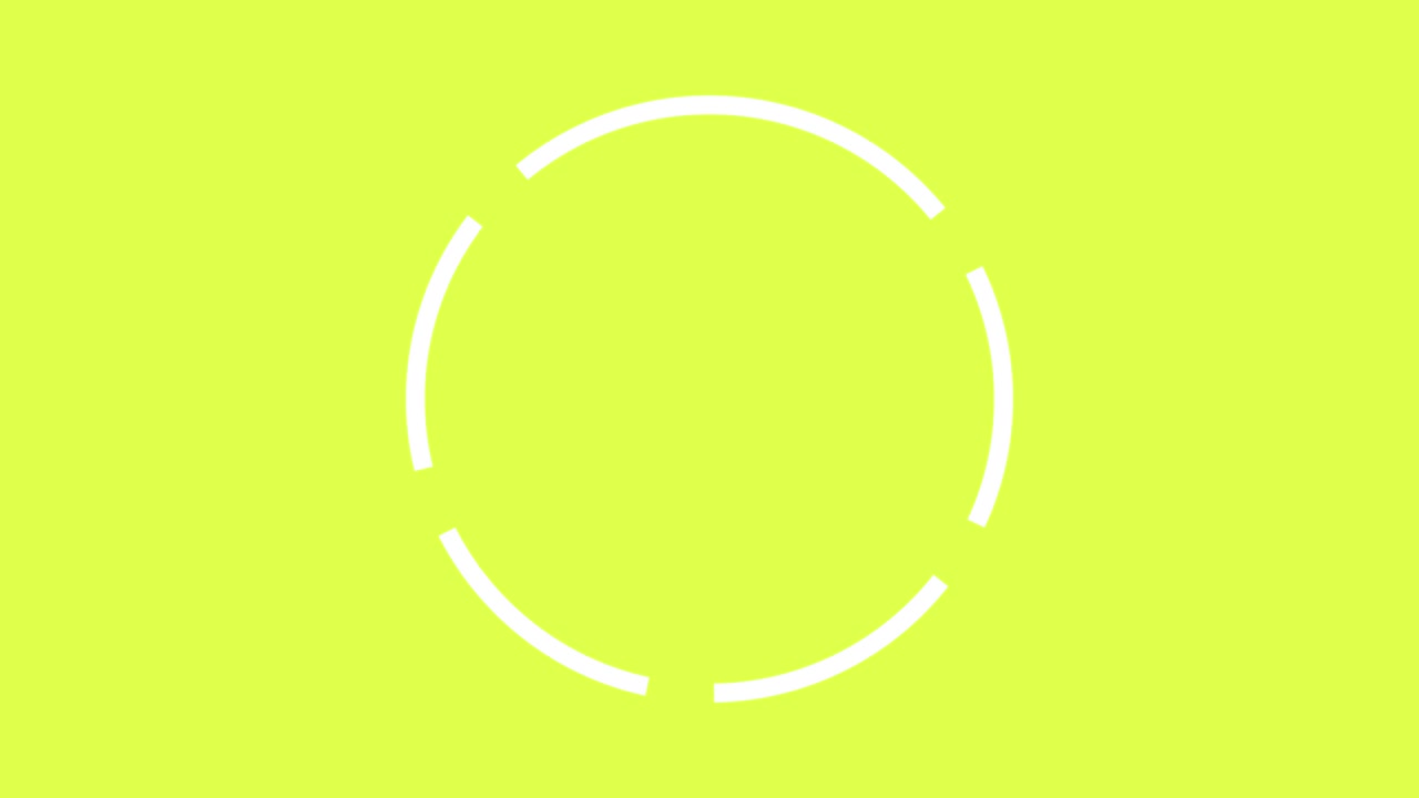 rotación del círculo división pop animación gráficos de movimiento