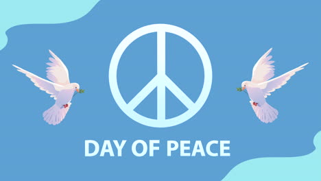 international day of peace lettering