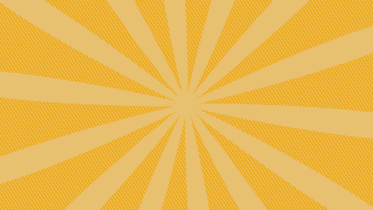 Yellow Sunburst Background