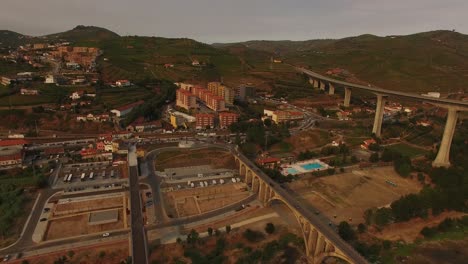 Peso-da-Régua-Portugal-Aerial-View