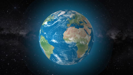 fondo de video cinematográfico muestra un globo terrestre realista girando, haciendo zoom en el país de senegal y gambia | video realista de la tierra girando y haciéndole zoom en los países de sénegal y gambia en 4k