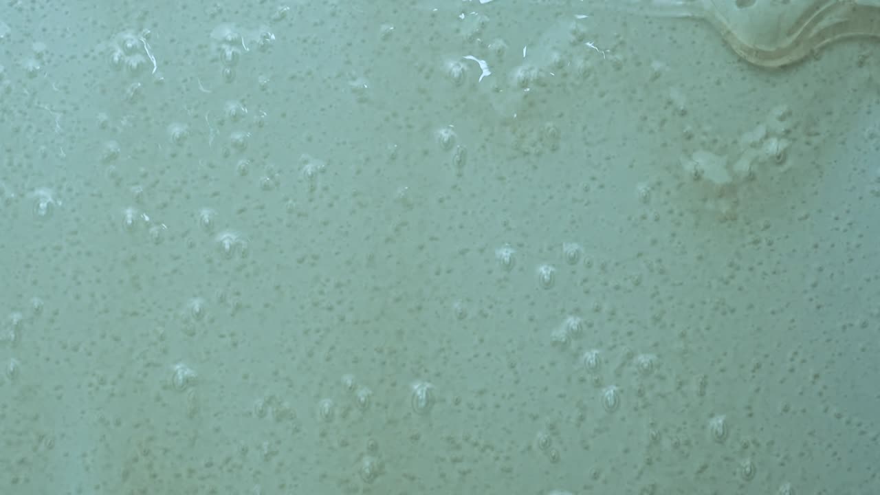 샤워 젤 화장품 텍스처 선택적 초점