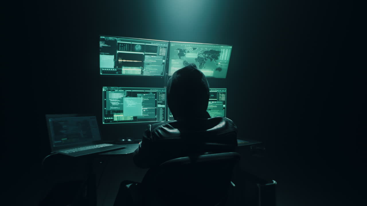 어두운 방에서 해커